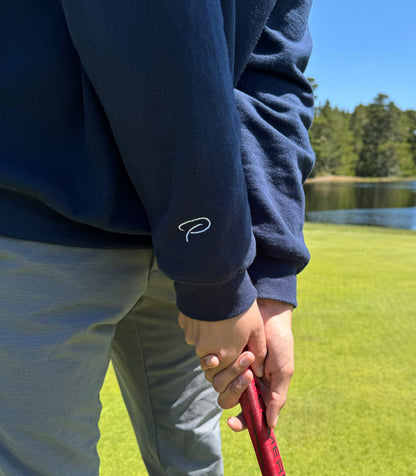 Pristine Crewneck - Navy Blue