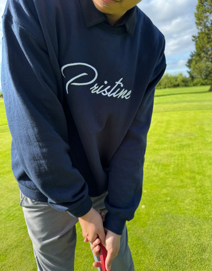 Pristine Crewneck - Navy Blue